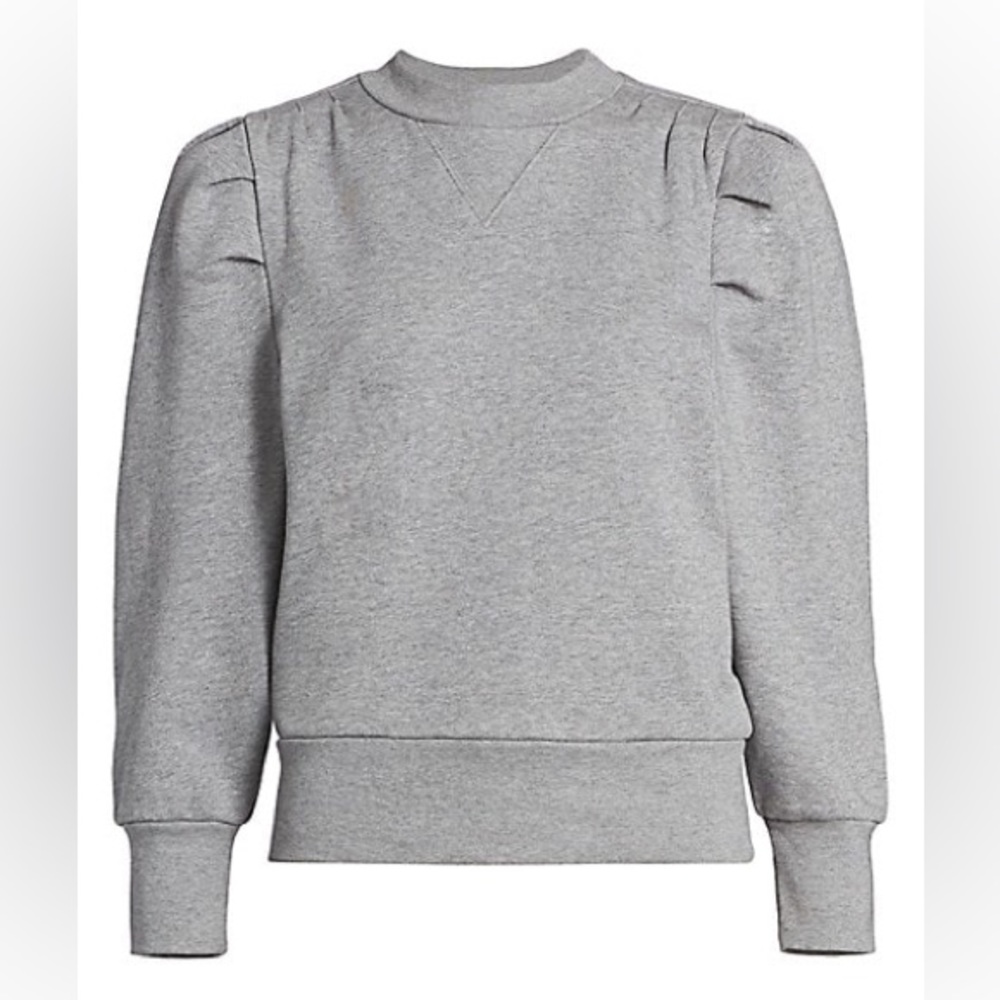 FRAME puff sleeve sweatshirt XXS grey